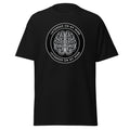 Black Logo Adult T-Shirt in Black - Lavender On My Mind, Unisex, Short Sleeve,  black, navy, graphite heather, and turf green.