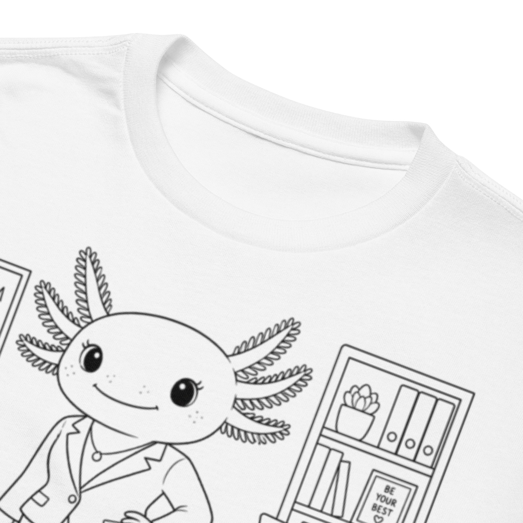 Business Axolotl Youth T-Shirt - The Lavender Store