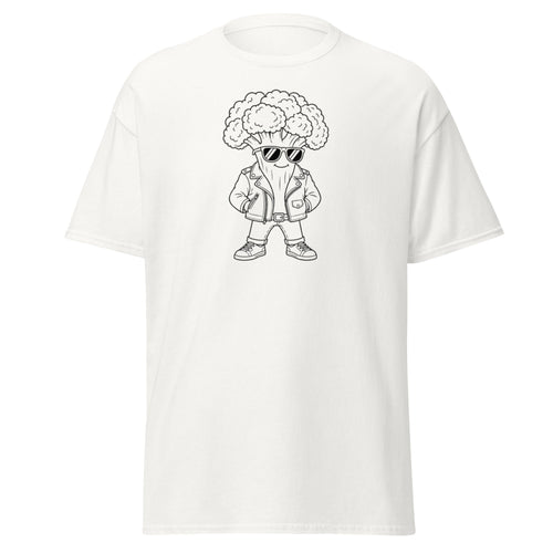 Cool Kid Broccoli Adult T-Shirt - The Lavender Store