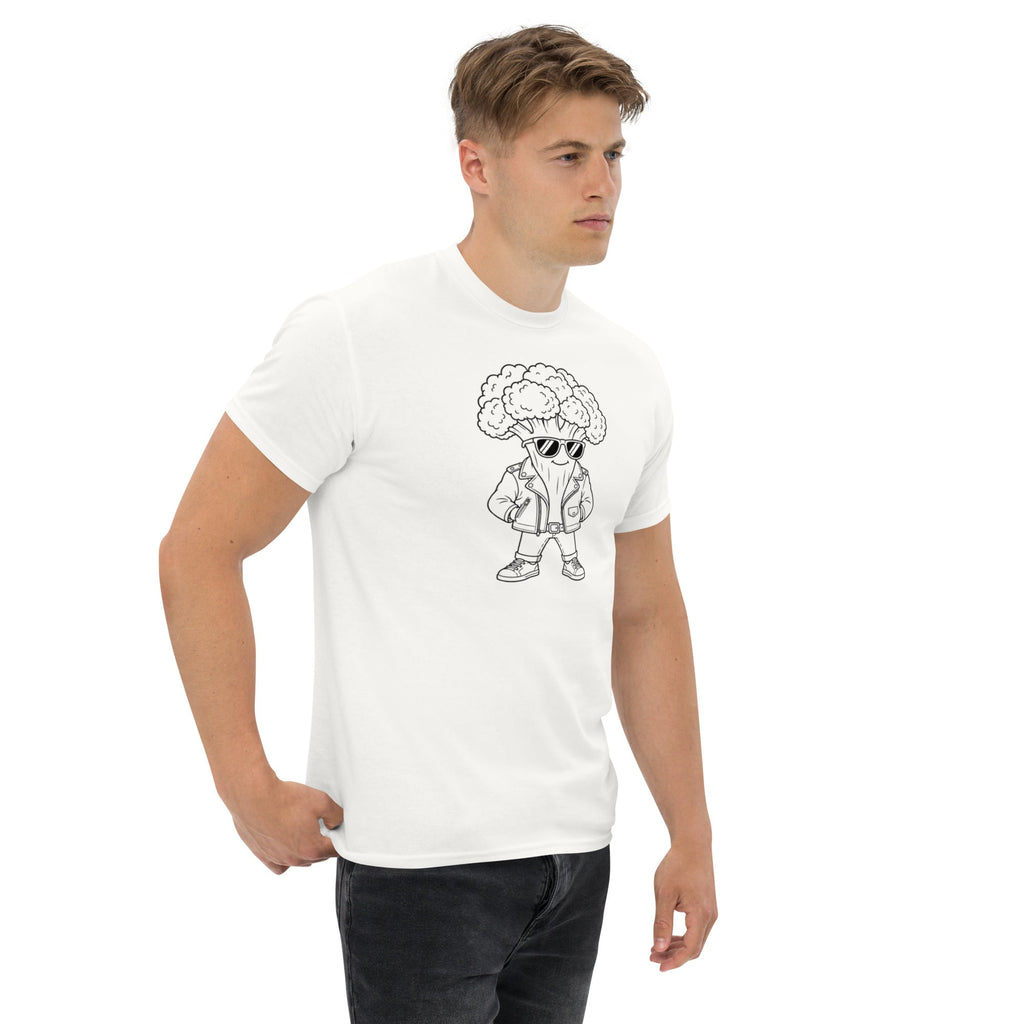 Cool Kid Broccoli Adult T-Shirt - The Lavender Store