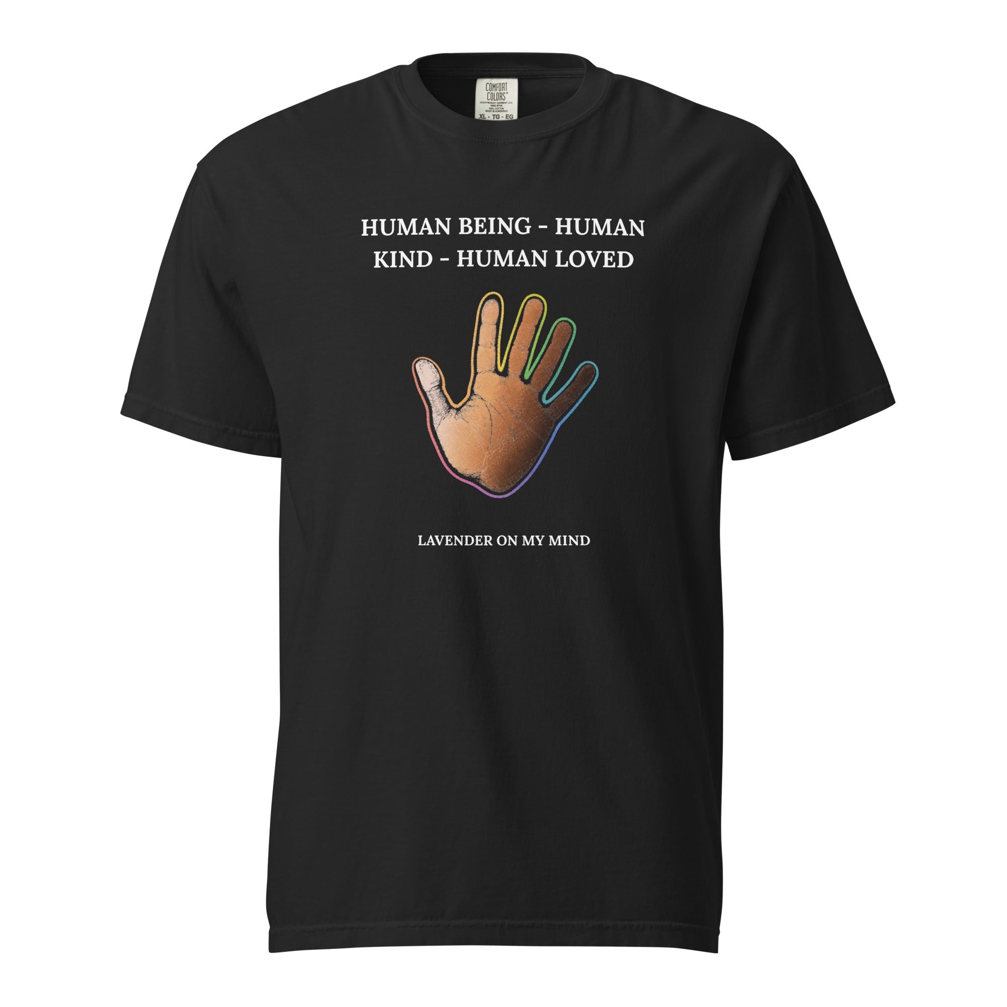 Human Loved Lavender On My Mind T-Shirt - The Lavender StoreHuman Loved Lavender On My Mind T-Shirt T-SHIRT