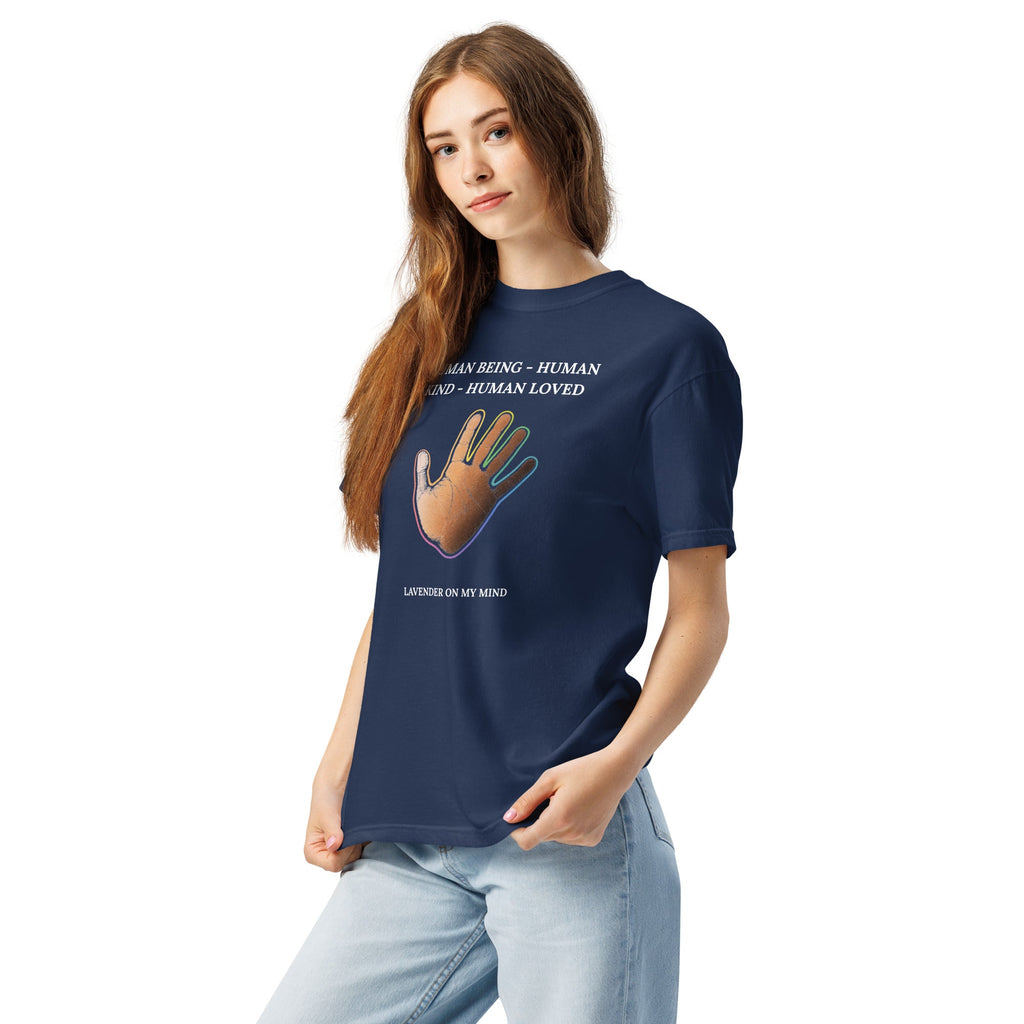Human Loved Lavender On My Mind T-Shirt - The Lavender StoreHuman Loved Lavender On My Mind T-Shirt T-SHIRT