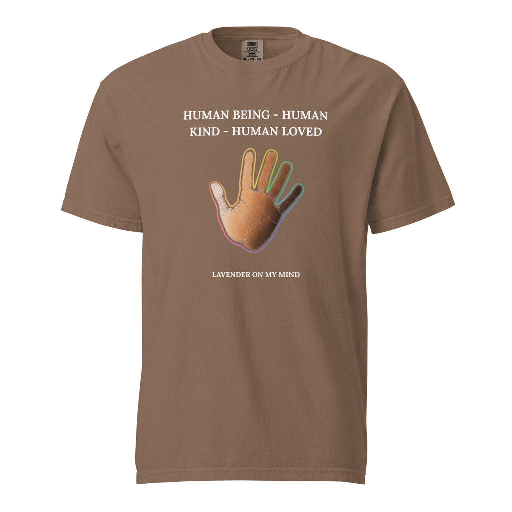 Human Loved Lavender On My Mind T-Shirt - The Lavender StoreHuman Loved Lavender On My Mind T-Shirt T-SHIRT