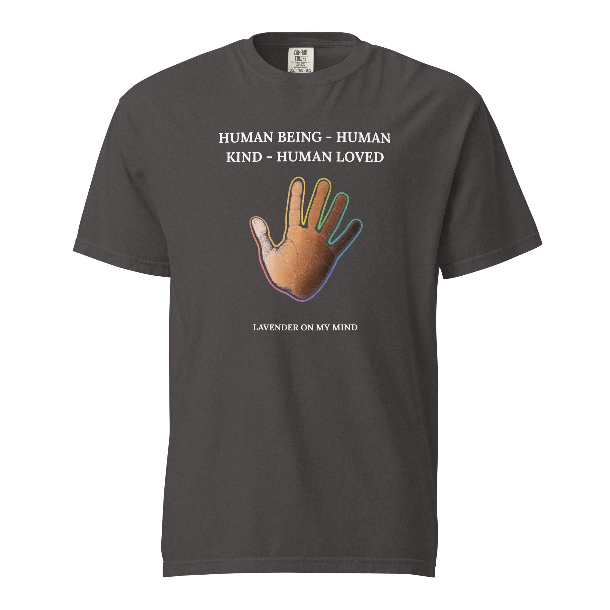 Human Loved Lavender On My Mind T-Shirt - The Lavender StoreHuman Loved Lavender On My Mind T-Shirt T-SHIRT