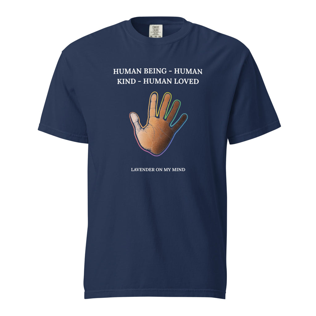 Human Loved Lavender On My Mind T-Shirt - The Lavender StoreHuman Loved Lavender On My Mind T-Shirt T-SHIRT