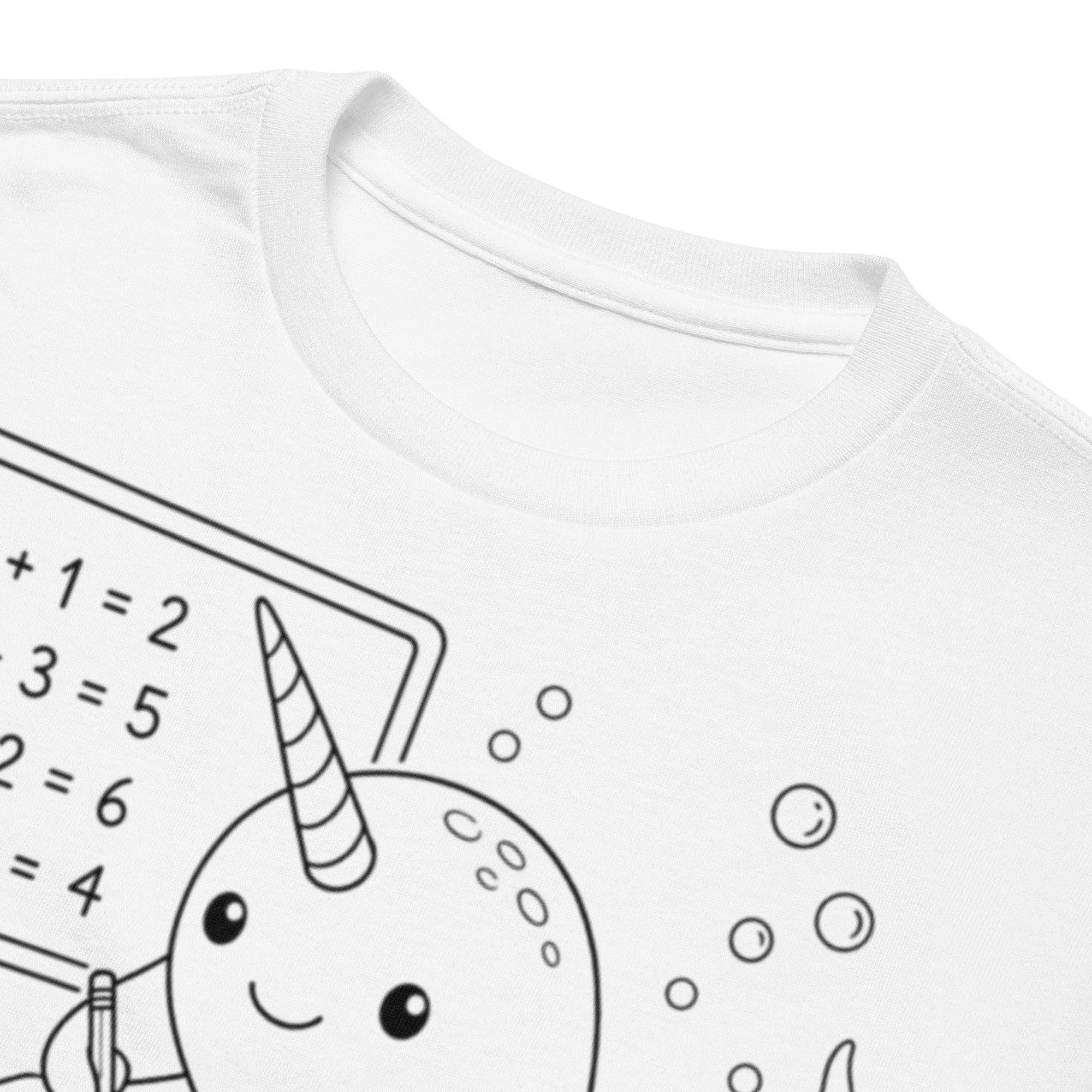 Narwhal Math Youth T-Shirt - The Lavender Store