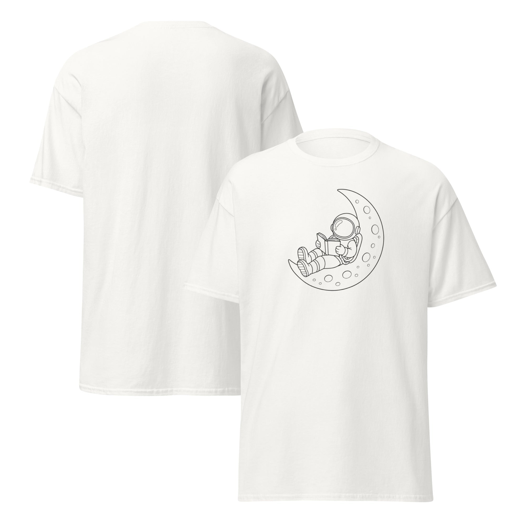 On the Moon Adult T-Shirt - The Lavender Store