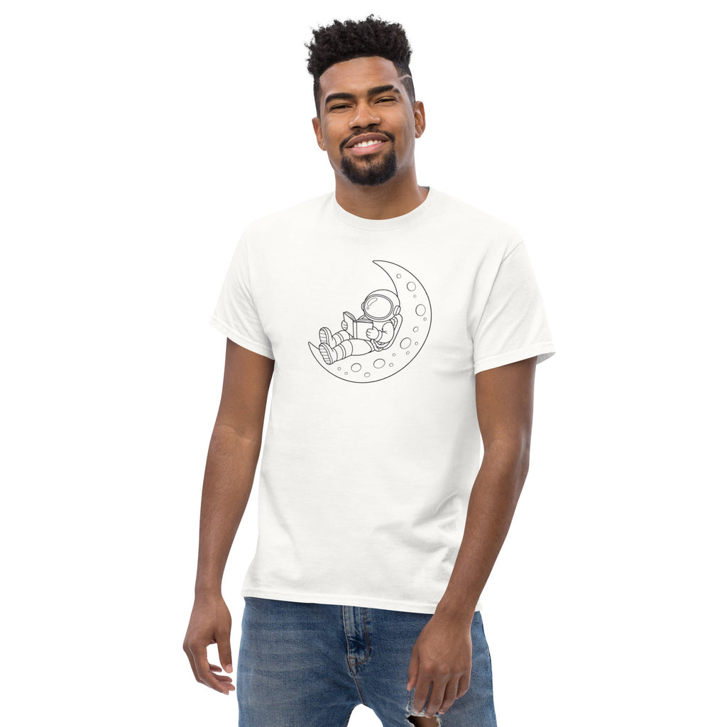 On the Moon Adult T-Shirt - The Lavender Store