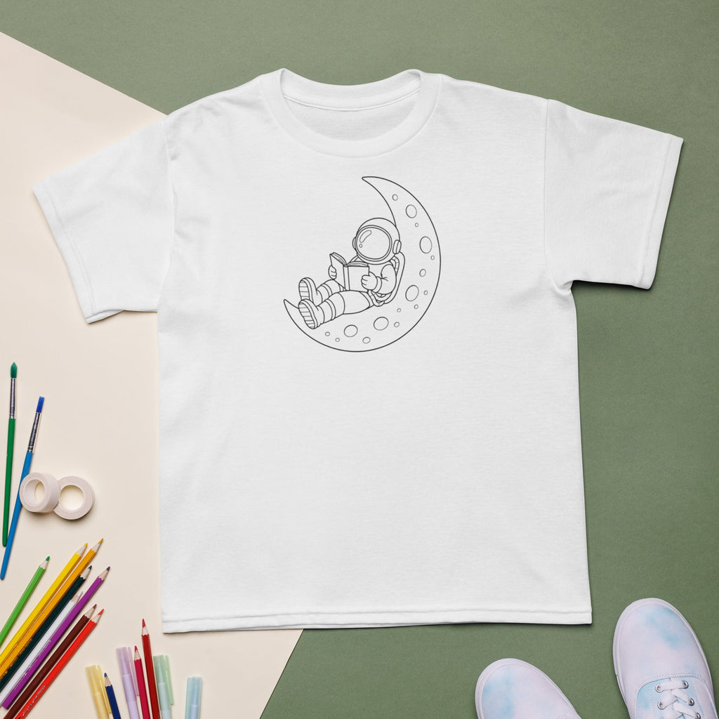 On the Moon Youth T-Shirt - The Lavender Store
