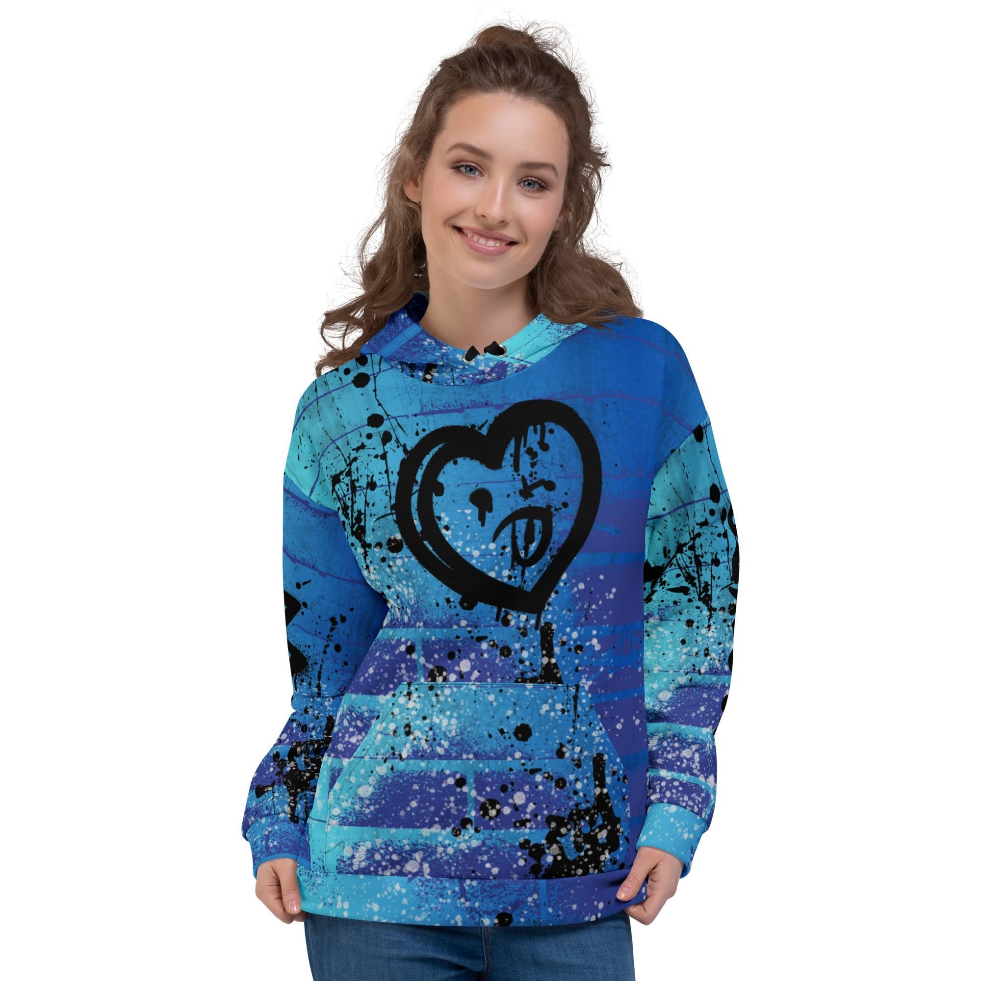 Playful Heart Blue Lavender On My Mind Hoodie - The Lavender Store Hoodie Lavender On My Mind