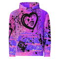 Playful Heart Pink Lavender On My Mind Hoodie - The Lavender Store-Hoodie-Pink
