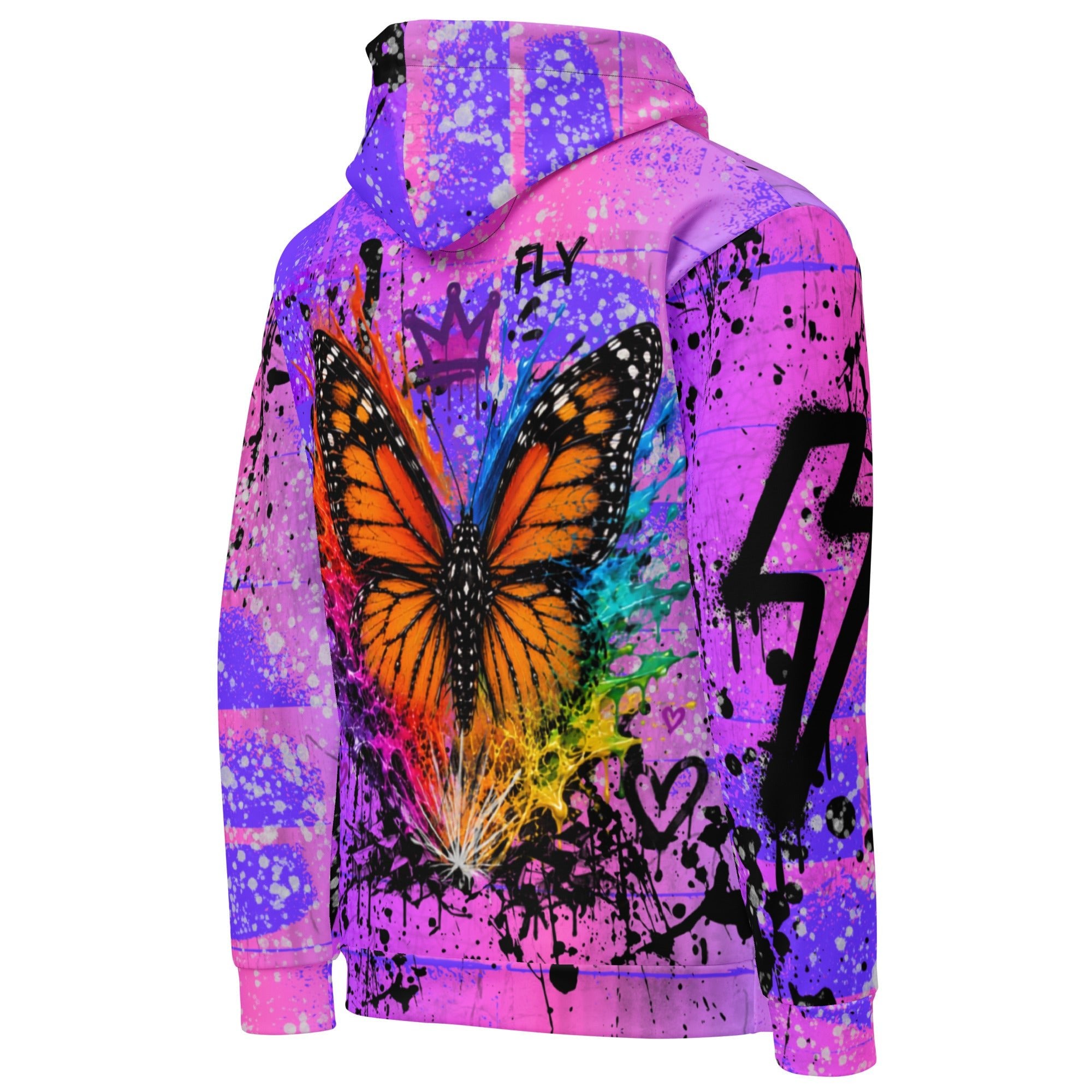 Playful Heart Pink Lavender On My Mind Hoodie - The Lavender Store- Hoodie-Pink
