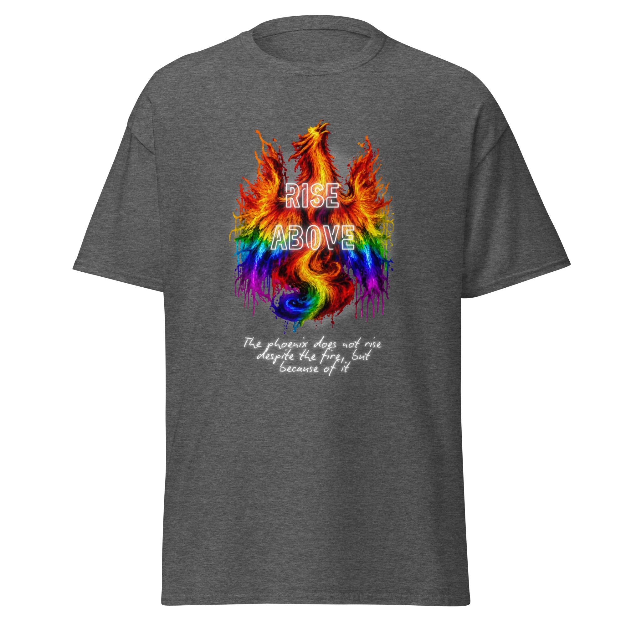 Rainbow Phoenix Graphic Tee - The Lavender Store