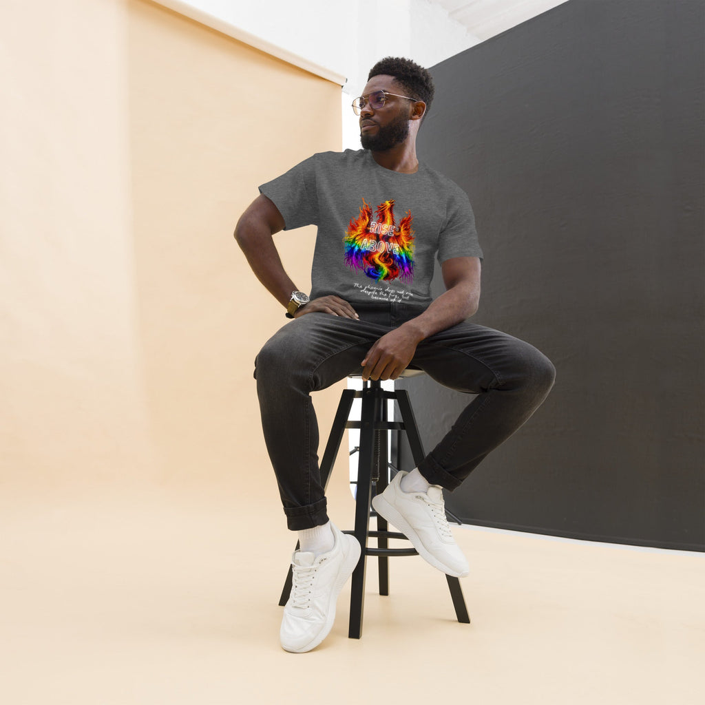 Rainbow Phoenix Graphic Tee - The Lavender Store