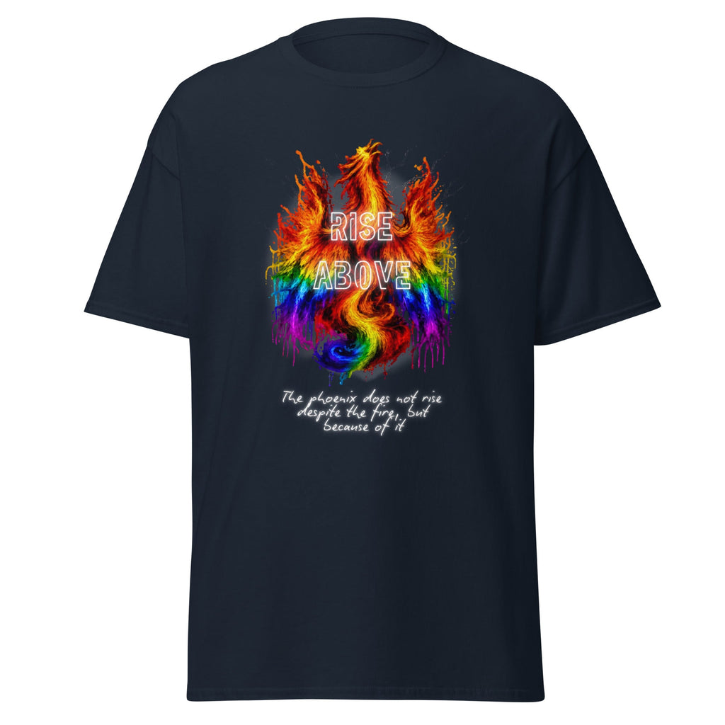 Rise Above Rainbow Phoenix Lavender On My Mind T-Shirt - The Lavender Store merchandise